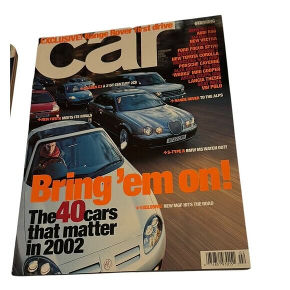 Car Magazines (3 Issues) 1999 & 2002 March February September Ferrari Euro Cars - Picture 3 of 8